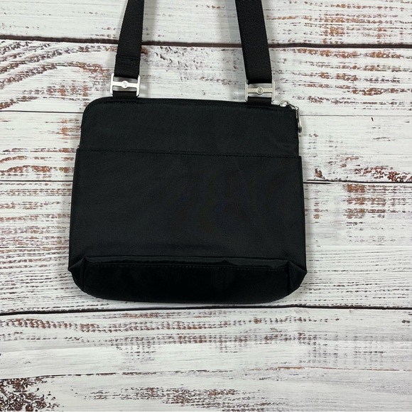 Baggallini Tucson Black Anti Theft RFID Crossbody Purse - Picture 6 of 15